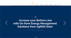 Desktop Screenshot of agwellsolar.com
